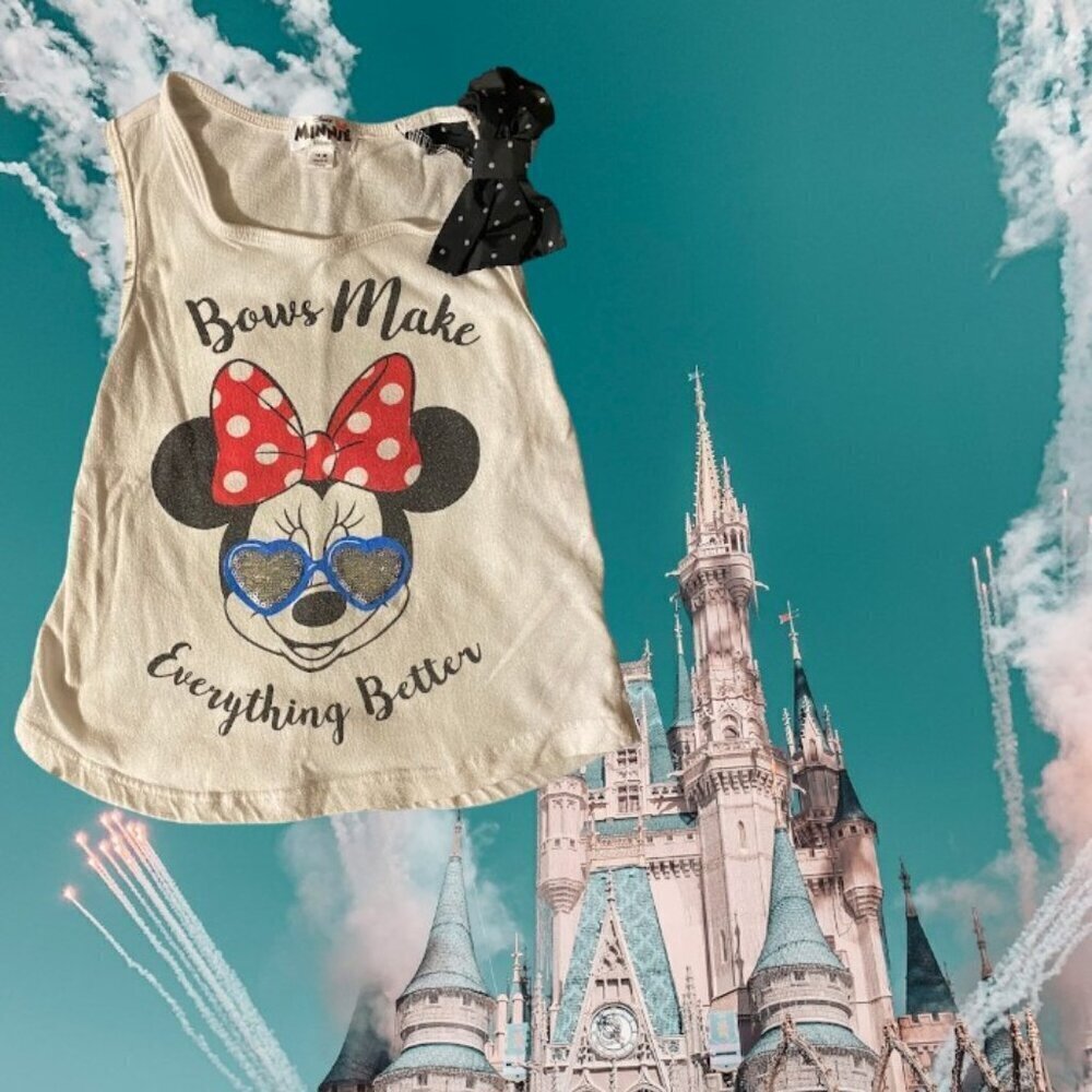 Disney Appliqué Graphic Tank Top